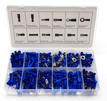 Kabelschoenen / Kabelverbinders Blauw Assortiment (280 St) (fd-6053)