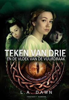 Kabook Publishing Teken Van Drie 4 - Teken Van Drie En De Vloek Van De Vuurdraak - L.A. Dawn