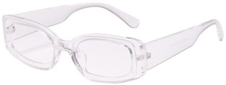 Kachawoo vrouwen rechthoek zonnebril transparante roze blauw snoep kleur reizen zonnebril dames mode vrouwen