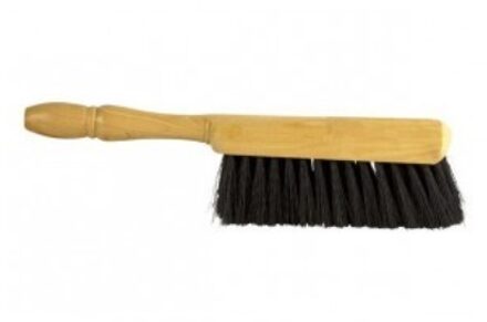 Kachelstoffer zwart chin haar blank 23cm