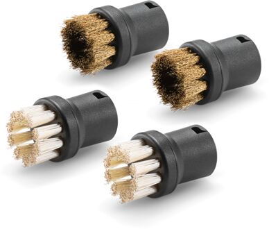 Kärcher Borstelset Voor Stoomreinigers - 4 Stuks