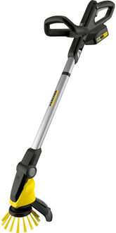 Kärcher WRE 4 Onkruidborstel incl. Accu Geel, Zwart