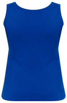 Kaffe Kccarina tank top Blauw - 5XL - 6XL