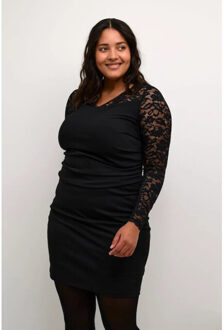 Kaffe Kcindi lace dress Zwart - M