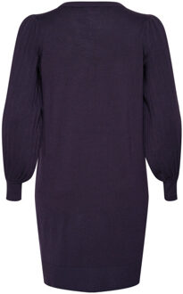 Kaffe Kcioni knit dress Paars - 5XL - 6XL