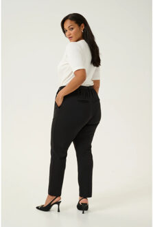 Kaffe Kcjenna belt pants Zwart - 5XL - 6XL
