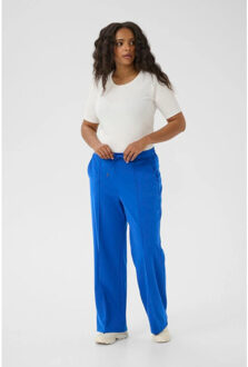 Kaffe Kcjenna straight pants Blauw - XL / XXL