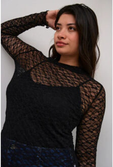 Kaffe Kcjolina blouse Zwart - XL / XXL
