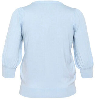 Kaffe Kcloni 3/4 sl knit pullover Veelkleurig - XL / XXL