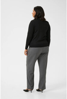 Kaffe Kcregitta cardigan Zwart - 3XL - 4XL