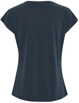 Kaffe shirt alise Marine-L