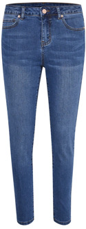 Kaffe Skinny Jeans Kaffe , Blue , Dames - 2Xl,Xl,L,M,S,Xs,3Xl