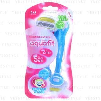 Kai Aquafit Razor For Body 3 pcs