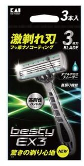 Kai Besty EX3 Razor Besty 3 pcs