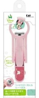 Kai Disney Minnie Mouse Nail Clippers with Loupe 1 pc