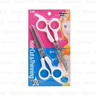 Kai Hair Cut & Thinning Scissors Set 2 pcs