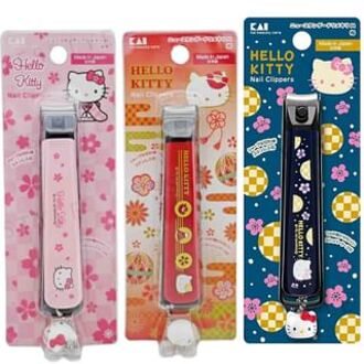 Kai Hello Kitty Nail Clippers Plum S