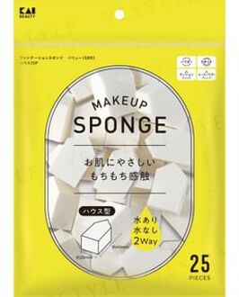Kai Makeup Sponge Value House 25 pcs