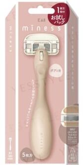 Kai miness Body Razor & Blade 1 pc