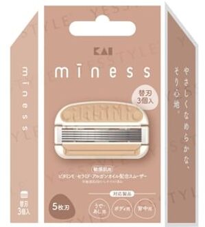 Kai miness Razor Blade 3 pcs