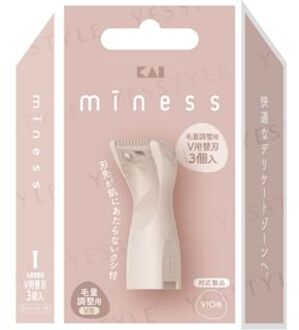 Kai miness V Blades 3 pcs Refill
