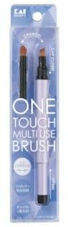 Kai One Touch Multi Use Brush For Eyebrow 1 set