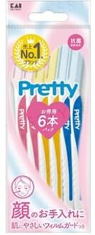 Kai Pretty Face L Razor 6 pcs