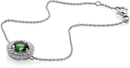 'Kaia' Dames Armband van 925 Sterling Zilver - Zilver ZA-7477/EM