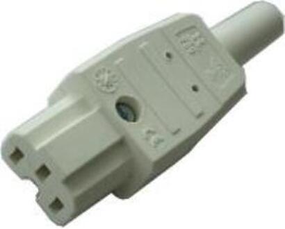 Kaiser Apparaatsteker - 250V - 3-Pins - Wit