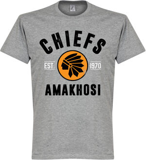 Kaizer Chiefs Established T-Shirt - Grijs - XL
