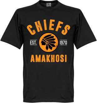 Kaizer Chiefs Established T-Shirt - Zwart - XL