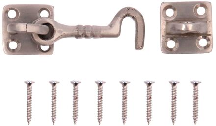 Kajuithaak 50mm Messing/nikkel