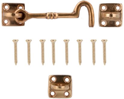 Kajuithaak 75mm Messing