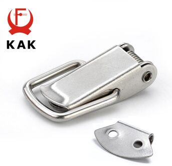 Kak J107 Hasp Lock Hardware Kabinet Dozen Veerslot Catch Toggle 46*21 Staal Hasp Voor Schuifdeur hardware Venster