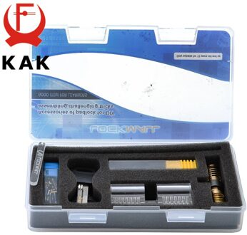 Kak Verwijderbare Transparante Diy Lock Zichtbaar Pick Cutaway Praktijk View Hangslot Training Vaardigheid Voor Slotenmaker Hardware Met Ab Toetsen