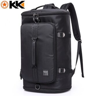 Kaka 40L Mannen Rugzak 15.6 Laptop Tas Schoenen Rugzak Reizen Sport Fitness Tassen Voor Vrouwen Tieners School Rugzak Rugzak 2202zwart