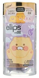 Kakao Friends Vitamin Nutri Color Hair Oil Capsule Bottle 30 pcs