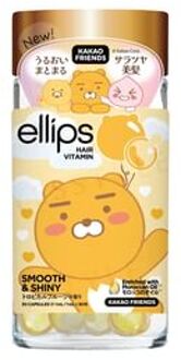 Kakao Friends Vitamin Smooth & Shiny Hair Oil Capsule Bottle 30 pcs