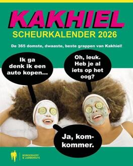 Kakhiel scheurkalender 2026 -  Kakhiel (ISBN: 9789493428331)