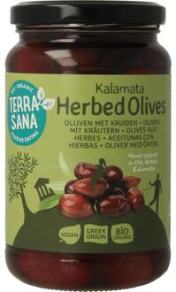 Kalamata Olijven In Kruidenolie Bio (345g)