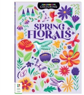 Kaleidoscope Colouring Spring Florals - Flowers - Hinkler Pty Ltd