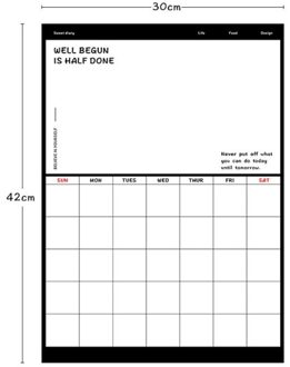 Kalender Schema A3 Zachte Magnetische Memo Message Board Schrijven Zachte Whiteboard Magneet BSH24 single sheet