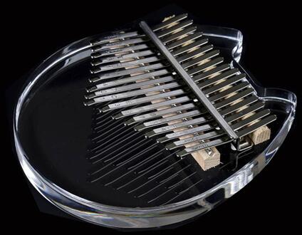 Kalimba 17 Key Thumb Piano Clear Vinger Mbira W/Zak Tuner Hamer Sticker Kalimba Instrument Kit Cadeau Voor Kinderen beginner