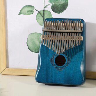 Kalimba 17 Sleutel Draagbare Duim Vinger Piano Mahonie Muziekinstrumenten Calimba Mbira Voor Kind Volwassen Beginner Kalimba hushou
