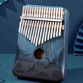 Kalimba 17 Sleutel Mahonie Duim Piano Mbira Muziekinstrument Afrika Vinger Piano Instrumento Voor Muziek Liefhebbers Beginners