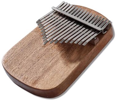 Kalimba 17 Toetsen Thumb Piano, Draagbare Volledige Solid Single Board Mahonie Afrika Duim Piano Mbira Mini Toetsenbord Muziekinstrument