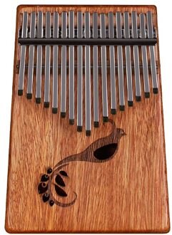 Kalimba Duim Piano 17 Toetsen Met Mahonie Hout Draagbare Mbira Vinger Piano Cadeaus Voor Kinderen En Piano Beginners Professionele cuckoo