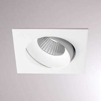 Kalio LED inbouwlamp hoekig 2700K 24° wit wit (RAL 9003)