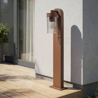 Kaliro tuinpadverlichting, roest, 60 cm, E27, IP54 roestkleurig