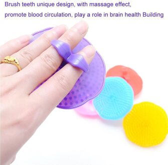 Kam Handheld Siliconen Hoofdhuid Shampoo Massage Borstel Wassen Kam Douchekop Haar Mini Gezondheidszorg Massage